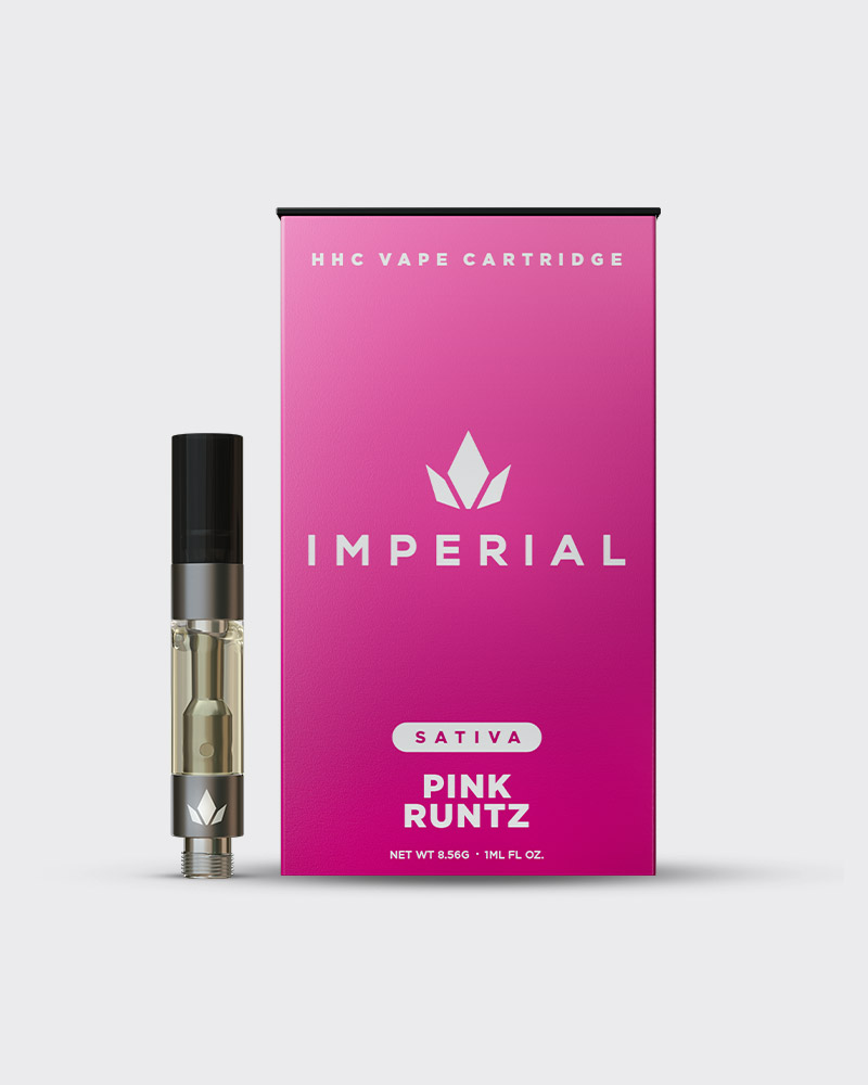 Imperial 1g HHC Vape Cart Pink Runtz
