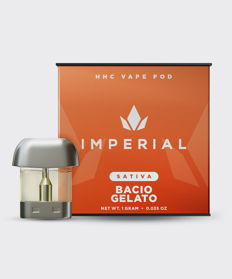 Imperial 1g HHC Vape Pod Bacio Gelato