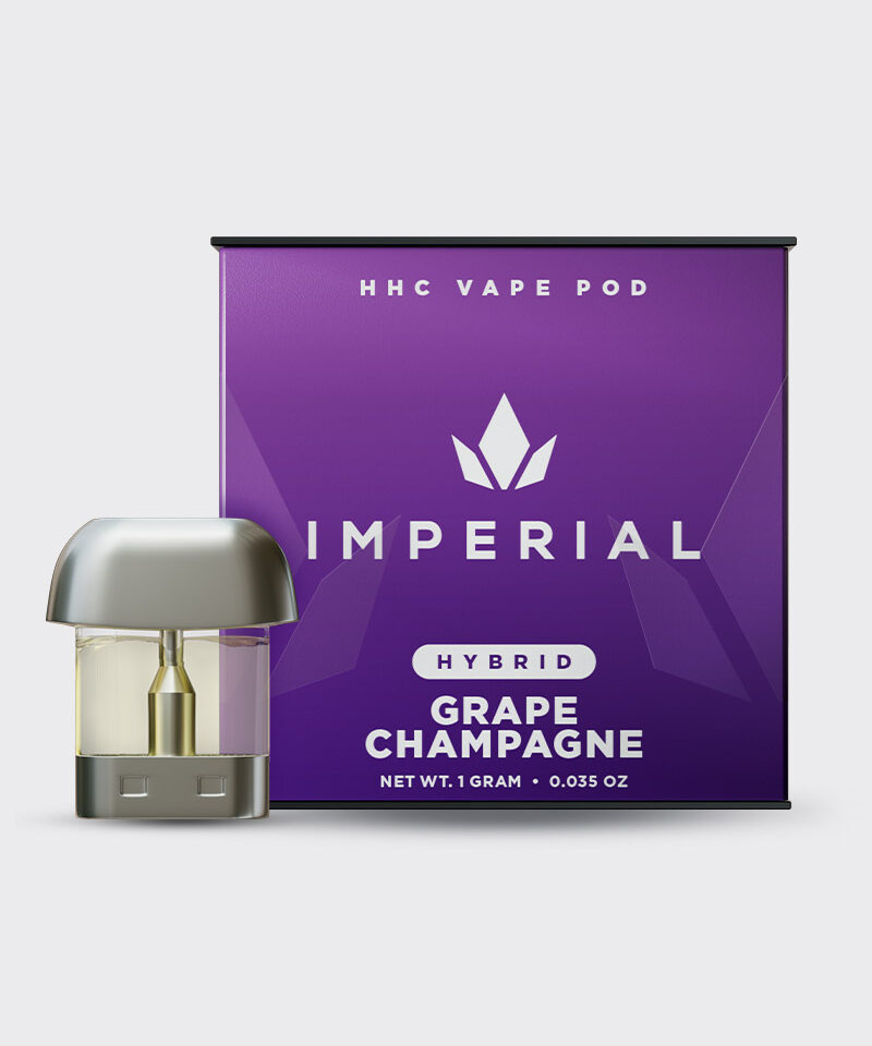 Imperial 1g HHC Vape Pod Weintraube Champagner