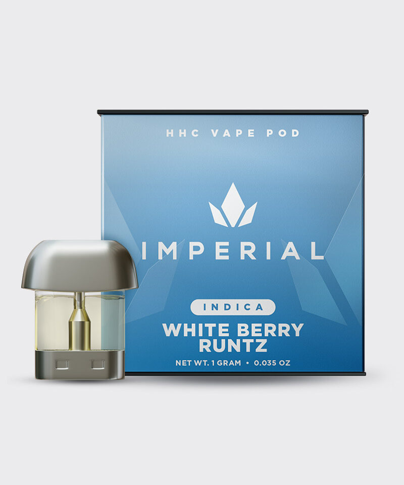 Imperial 1g HHC Vape Pod Weiß Beere Runtz